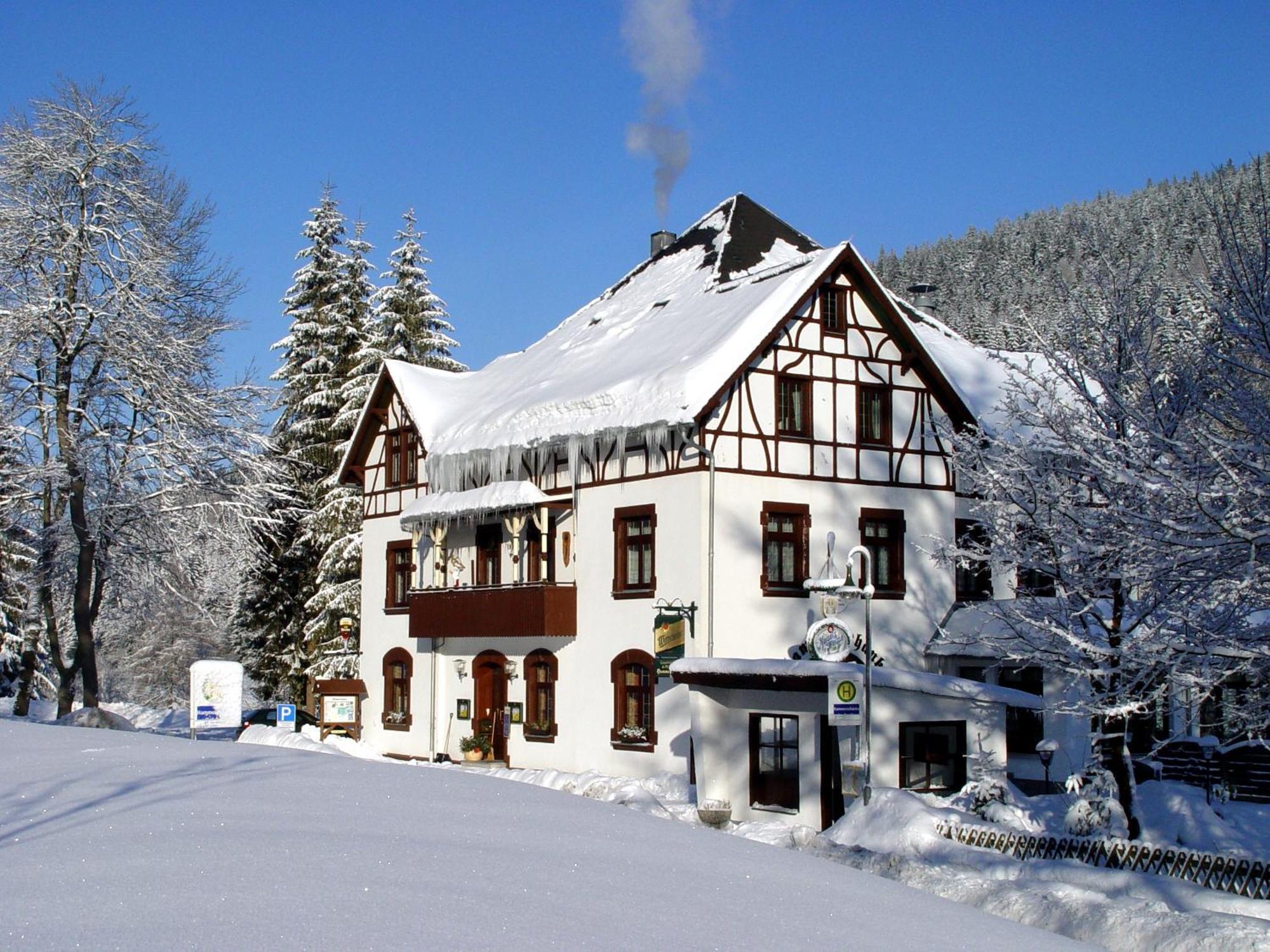 Gasthof Und Pension Hammerschaenke Wildenthal Kültér fotó